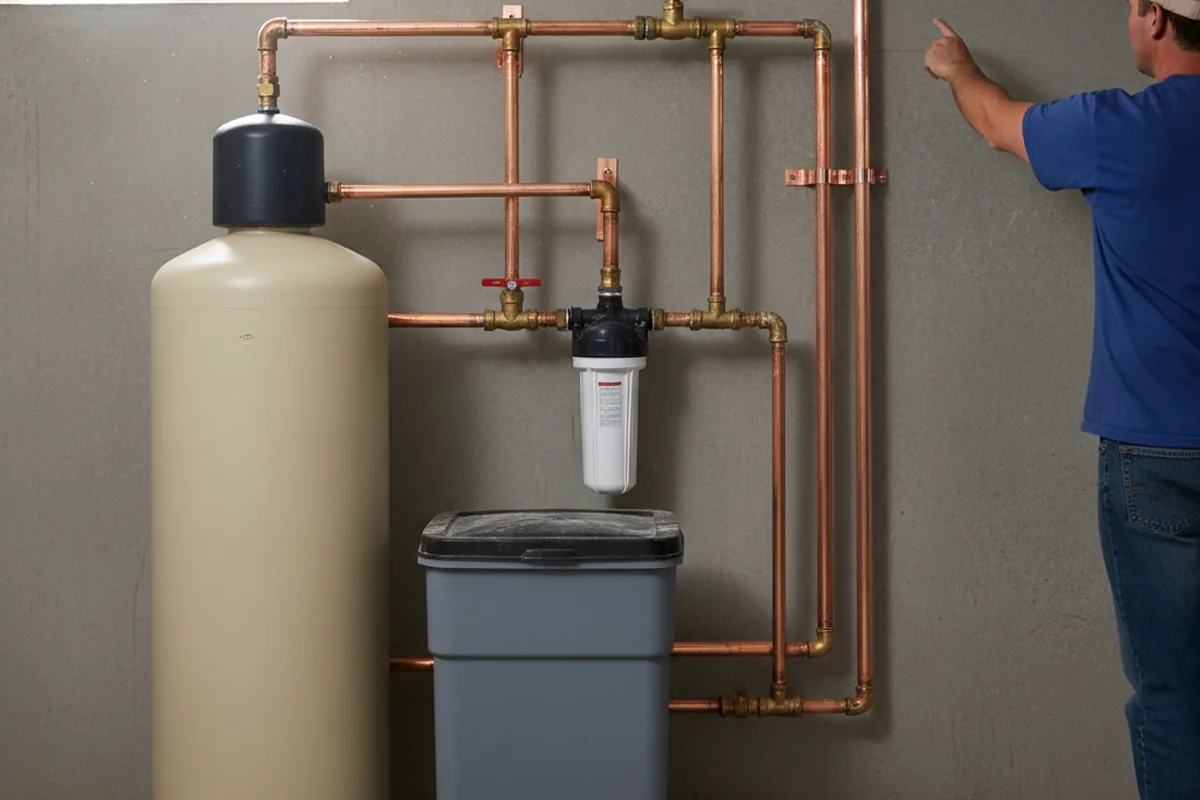 Whole-house water treatment system installed in Matthews